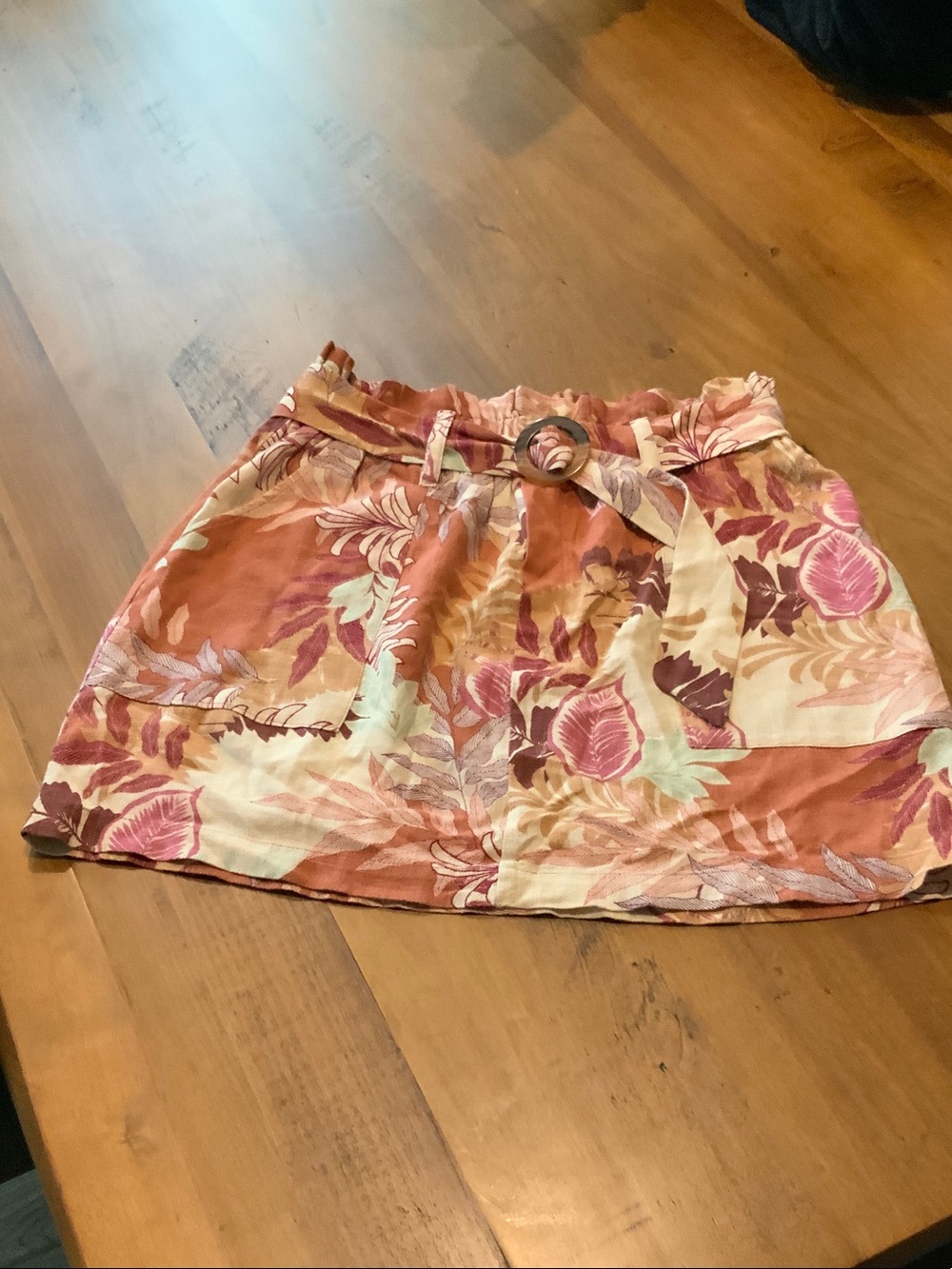 NWOT Aeropostale women paperbag skirt